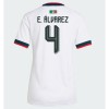 Mexico Edson Alvarez #4 Bortedrakt Kvinner VM 2026 Kortermet
